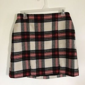 Plaid Hollister skirt!